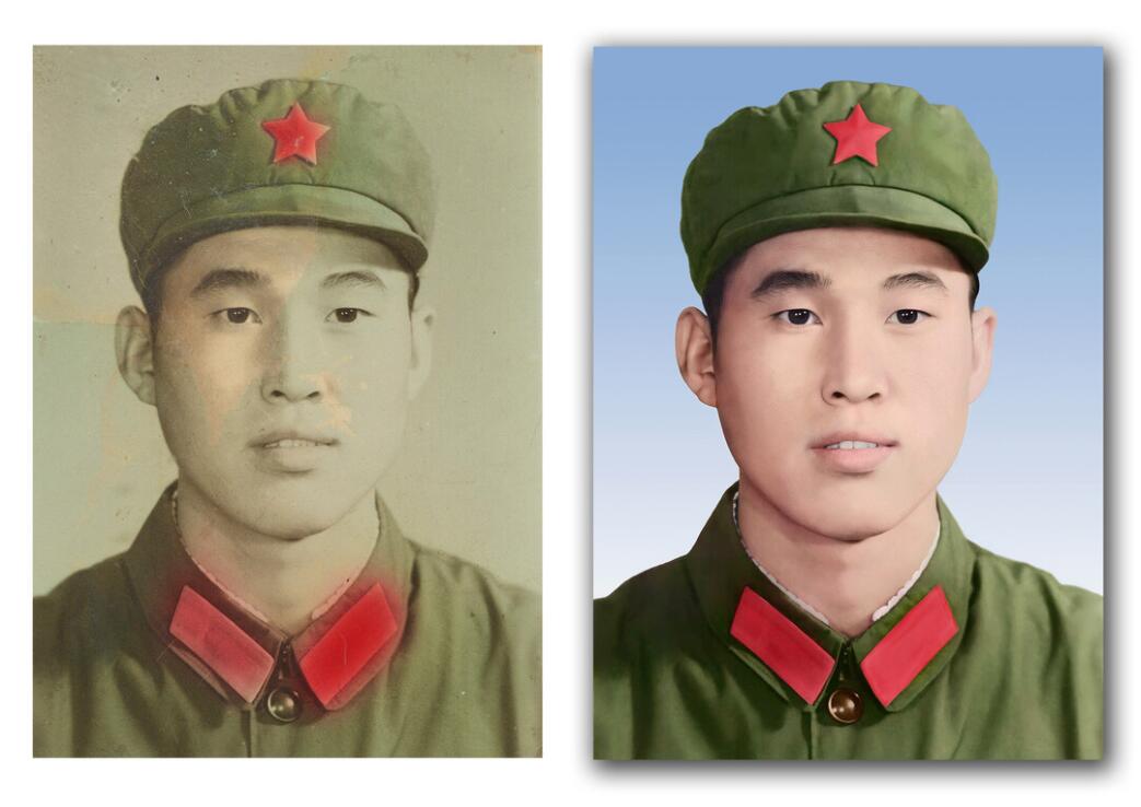 富阳破损照片修复-18